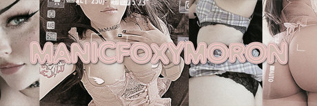 Nahá fotka uniklých OnlyFans od Manicfoxymoron 