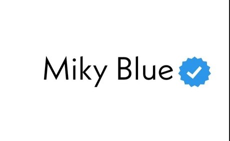 Foto desnuda filtrada de OnlyFans de Miky Blue