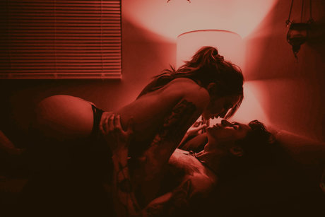 Foto desnuda filtrada de OnlyFans de Angelique Ampamp Jason