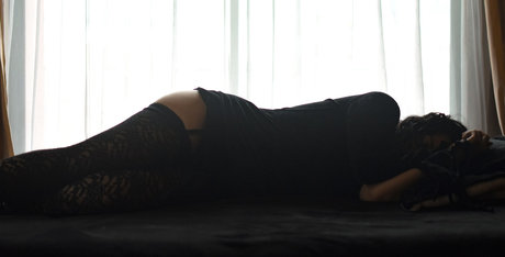 Naakte gelekte OnlyFans-foto van Purple And Cyan