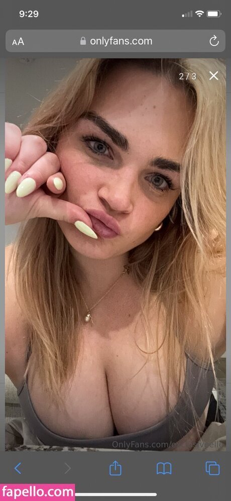 Photo nue de fuite OnlyFans de Ellesweats