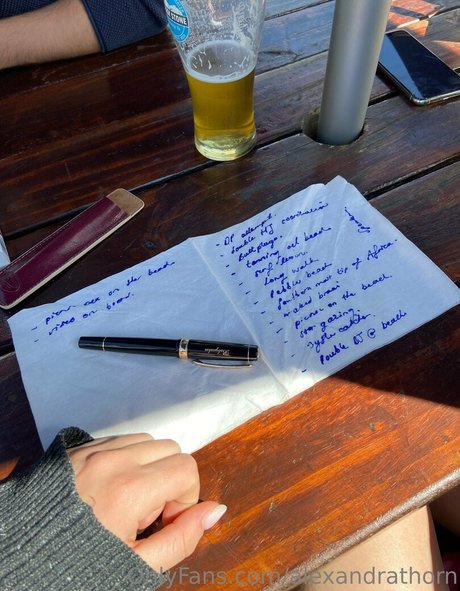 Photo nue de fuite OnlyFans de Alexandrathorn