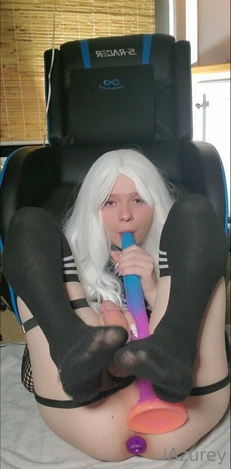 Naken läckt OnlyFans-bild av Iazurey