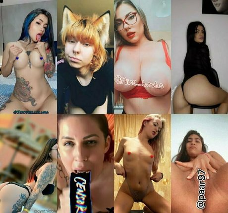 Naakte gelekte OnlyFans-foto van Sweetroxx