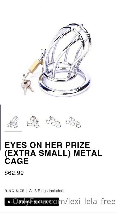 Nahá fotka uniklých OnlyFans od Lexilelafree